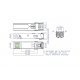 Moduł SFP światłowodowy Aritech - S30-2SLC-10 -zdjęcie numer 2
