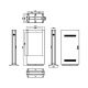 Pionowy ekran LCD Digital Signage Dahua - LDV65-EAO400K