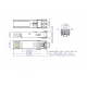 Port SFP Fast Ethernet 2 x fiber, Aritech - S20-2MLC-2 -zdjęcie numer 2