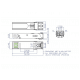 Port SFP Fast Ethernet 2 x fiber, Aritech - S25-2MLC-2 -zdjęcie numer 2