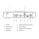 Rejestrator sieciowy Dahua 8-kanałowy 1U - NVR2108-4KS3