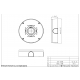 Uchwyt do montażu sufitowego Hanwha Vision - SBV-180BW