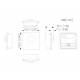 Wideodomofon modułowy 2MP Dahua - VTO4202FB-P-S3 -zdjęcie numer 4