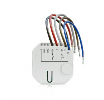 Bezprzewodowy dwukanałowy sterownik 230 V AC dopuszkowy Satel - ASW-210