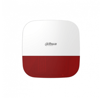 Bezprzewodowy sygnalizator optyczno-akustyczny Dahua czerwony - ARA13-W2(868)(Red)