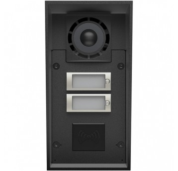 Domofon dwuprzyciskowy IP FORCE 2.0 z głośnikiem i kamerą 2N - 9151302CR