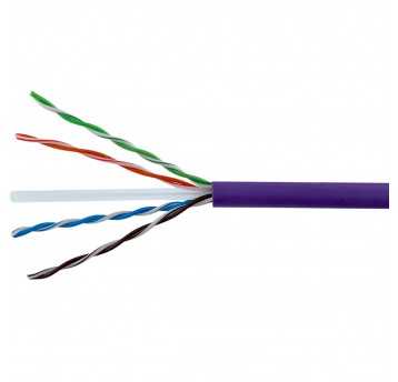 Kabel kat. 6+ U/UTP 450MHz LSFROH Dca 305m BX AWG24 CobiCabling - C13-6300-305
