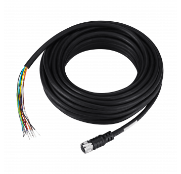 Kabel zasilający, kolor czarny, 10m, Hanwha Vision - SPP-C12100P