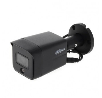 Kamera tubowa 8MP Smart Dual Light Dahua - IPC-HFW1839TC-A-IL-0280B-S6-BLACK