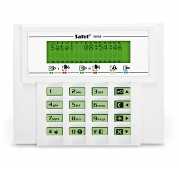 Manipulator LCD do central z serii VERSA (zielone podświetlenie) Satel - VERSA-LCD-GR