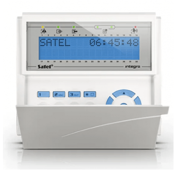 Manipulator LCD (niebieskie podświetlenie) Satel - INT-KLCD-BL