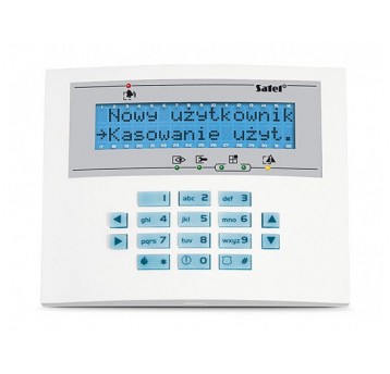 Manipulator LCD (niebieskie podświetlenie) Satel - INT-KLCDS-BL