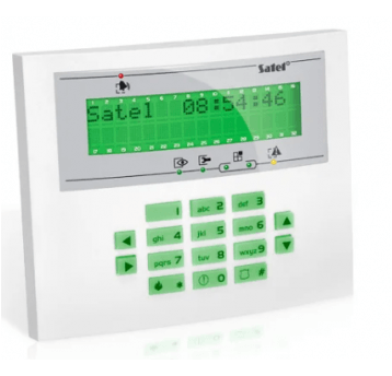 Manipulator LCD (zielone podświetlenie) Satel - INT-KLCDL-GR