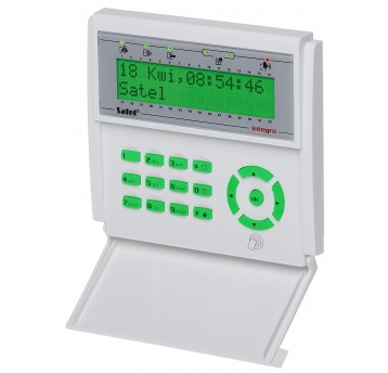 Manipulator LCD zielone podświetlenie, Satel - INT-KLCDR-GR