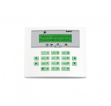 Manipulator LCD (zielone podświetlenie) Satel - INT-KLCDS-GR