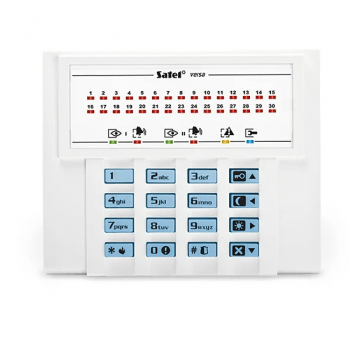 Manipulator LED do central serii VERSA (niebieskie podświetlenie) Satel - VERSA-LED-BL