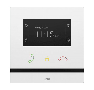 Panel wewnętrzny IP Indoor Compact z wyświetlaczem 4.3" bez kamery 2N - 91378501WH