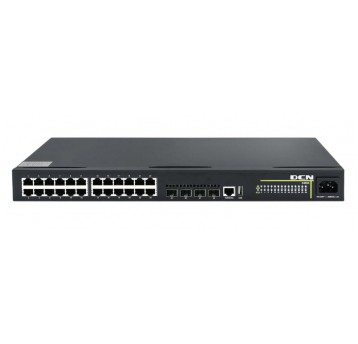 Przełącznik dostępowy zarządzalny 24-portowy + 4SFP L2 DCN - S4600-28P-SI-R3.5