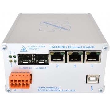 Przełącznik przemysłowy 2G-2S.0.3.FC-BOX Metel - 1-871-220