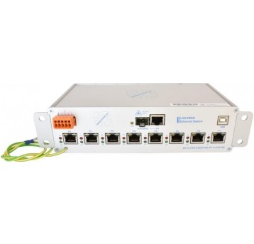 Przełącznik przemysłowy zarządzalny 2G-1C.0.8.FC-BOX-PoE-PP Metel - 1-886-220