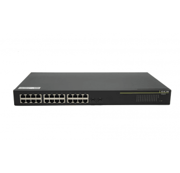 Przełącznik zarządzalny 24-portowy Gigabit PoE+ + 2SFP DCN - ES430-26P-POE