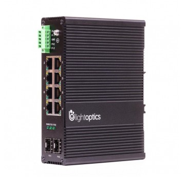 Przemysłowy przełącznik LightOptics - LO-IGS-8GT2GF-POE