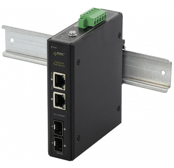 Przemysłowy switch PoE 2-portowy Pulsar- ISFG42
