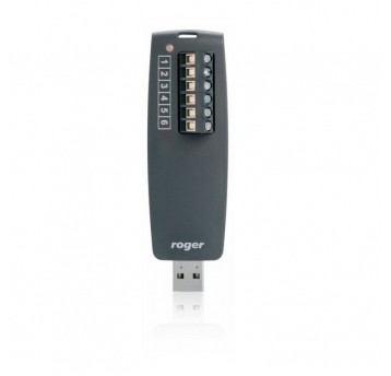 Przenośny interfejs komunikacyjny USB-RS485 oraz programator urządzeń kontroli dostępu Roger - RUD-1