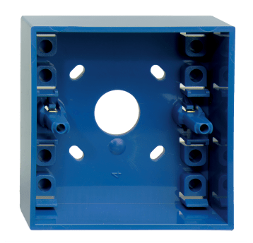 Puszka natynkowa do przycisku, niebieska, Kidde - DM788B