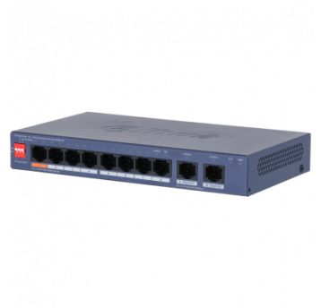 Switch PoE zarządzalny 10-portowy Dahua - CS4010-8GT-60
