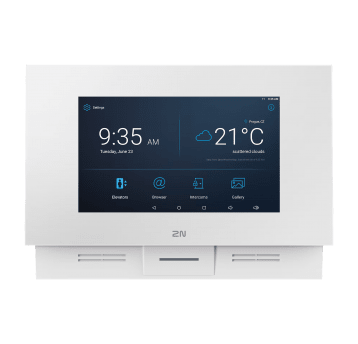 Wielofunkcyjny panel wewnętrzny IP z dotykowym ekranem 7" 2N - 91378375WH
