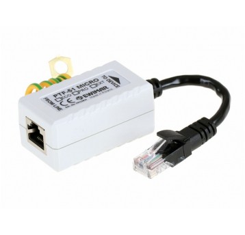 Zabezpieczenie przeciwprzepięciowe EWIMAR LAN/PoE 1-kanałowe Micro EXT – PTF-51-EXT/PoE/Micro