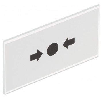 Zapasowa szybka szklana do ROP-100/101 (10-pak) Satel - ROP-GLASS