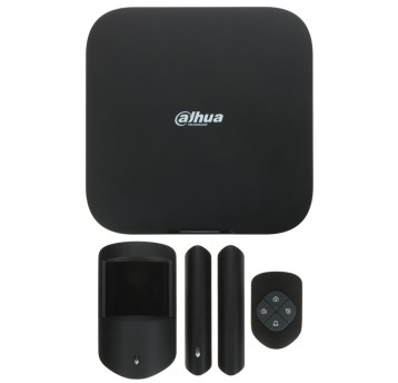 Zestaw alarmowy bezprzewodowy czarny Dahua - ART-ARC3800H-03-FW2(868)-B